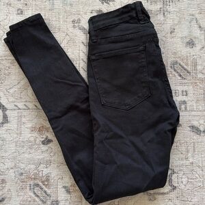 Good American Good Legs black skinny jeans | size 2